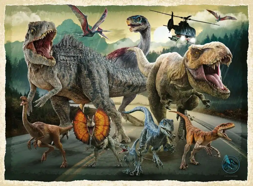 Jurassic World Children's Jigsaw Puzzle XXL Life Finds A Way (200 pieces) product photo