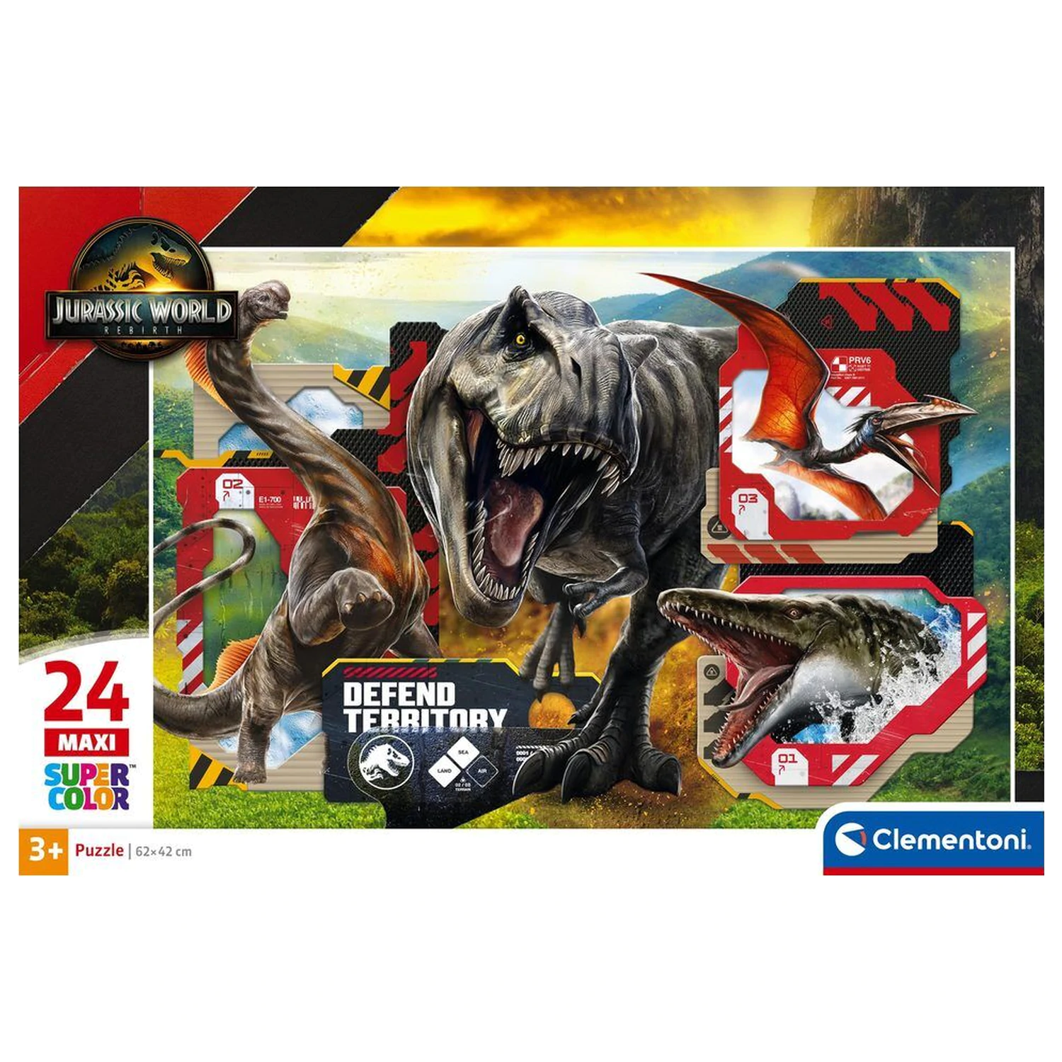 Jurassic World maxi puzzle 24pcs product photo