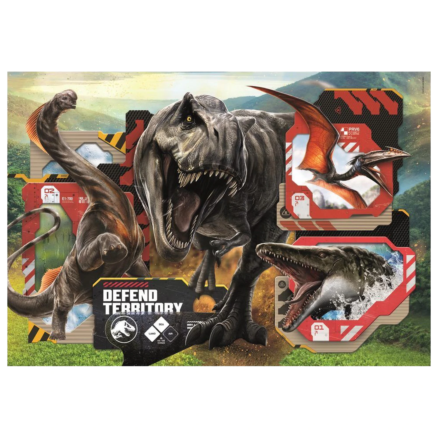 Jurassic World maxi puzzle 24pcs product photo
