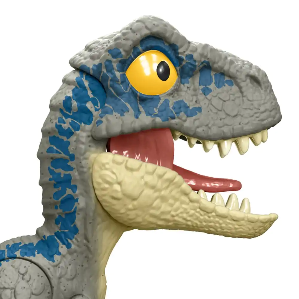 Jurassic World Action Figure Mega Roar Velociraptor Blue product photo
