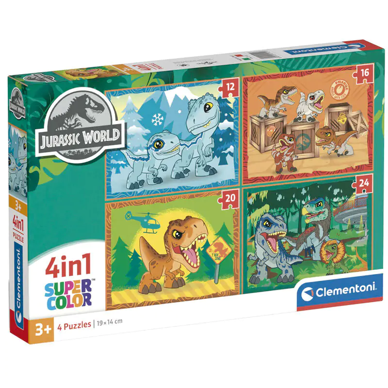 Jurassic World puzzle 12-16-20-24pcs termékfotó