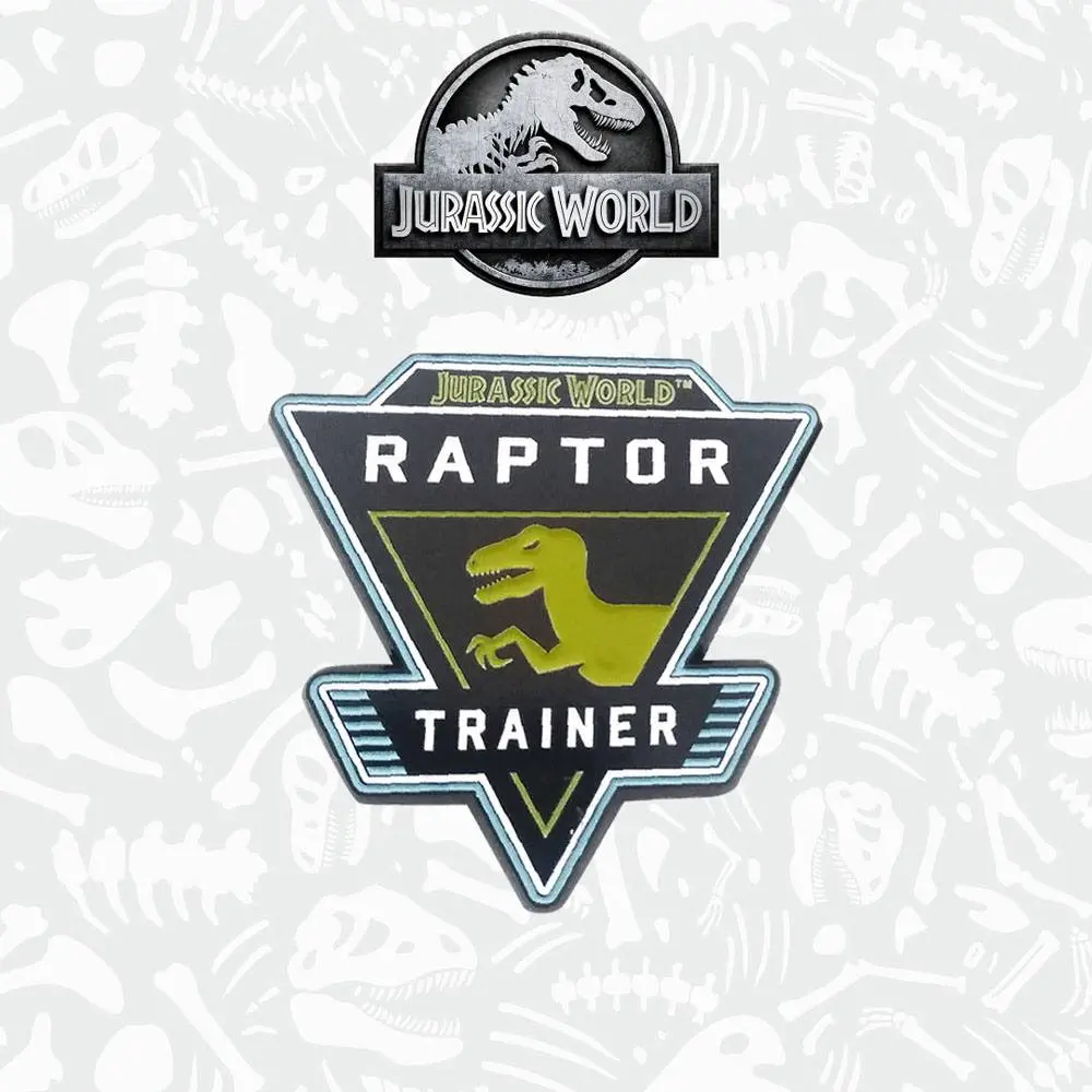Jurassic World Pin Badge Raptor product photo