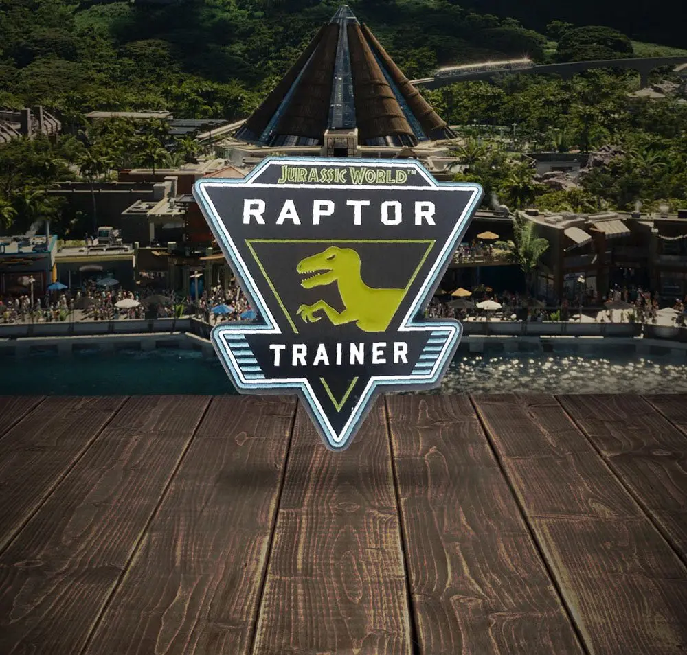Jurassic World Pin Badge Raptor product photo