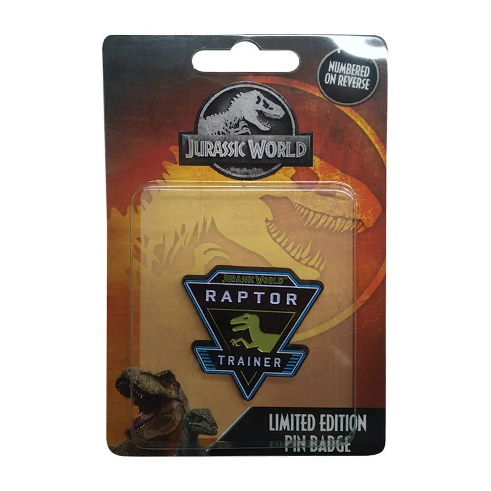 Jurassic World Pin Badge Raptor product photo