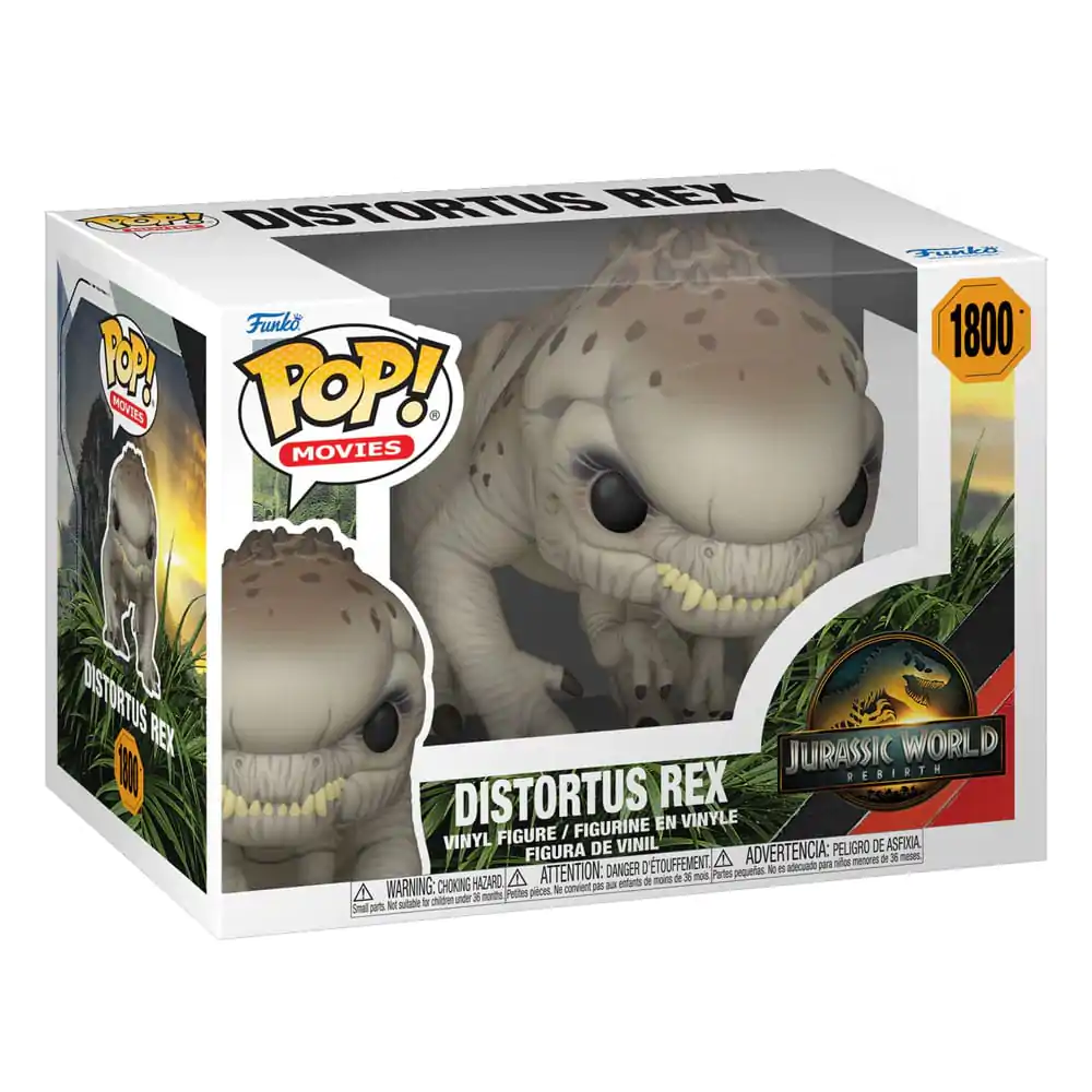 Jurassic World Rebirth Funko POP! Movies Vinyl Figure Distortus Rex 9 cm product photo