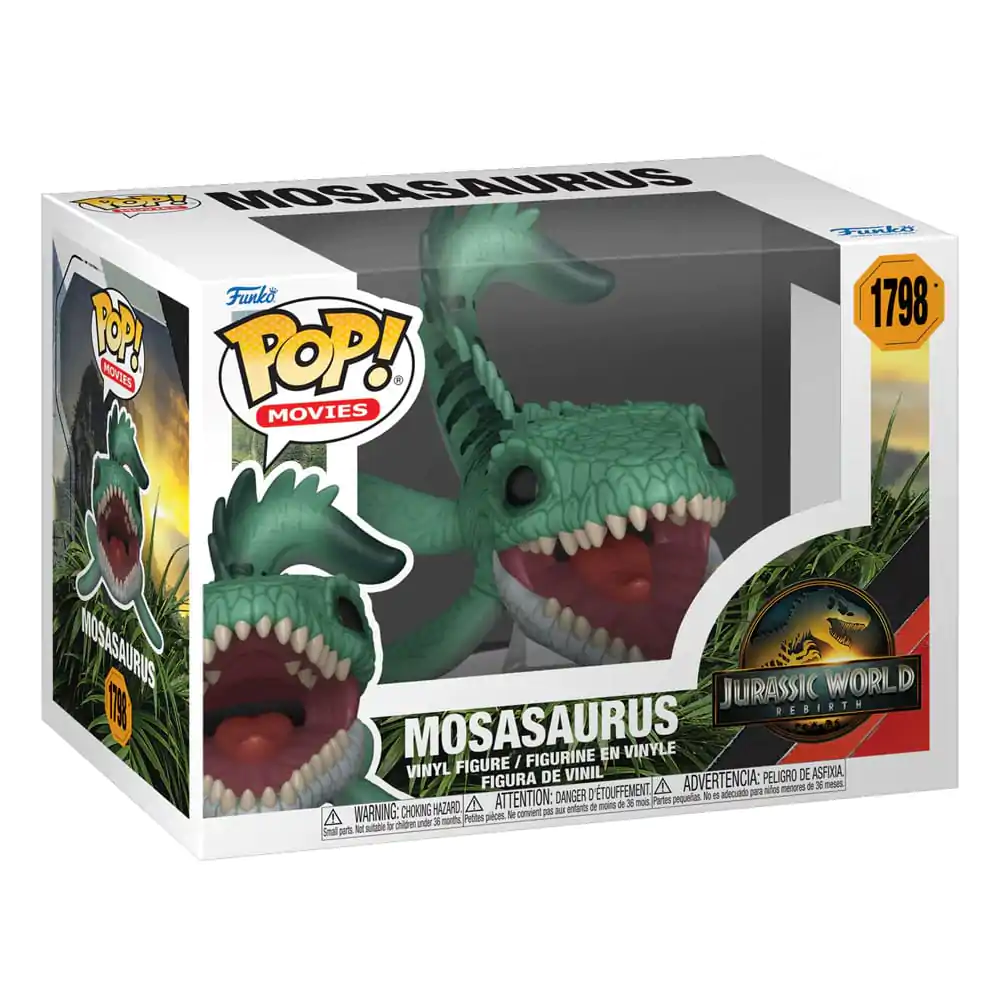Jurassic World Rebirth Funko POP! Movies Vinyl Figure Mosasaurus 9 cm product photo