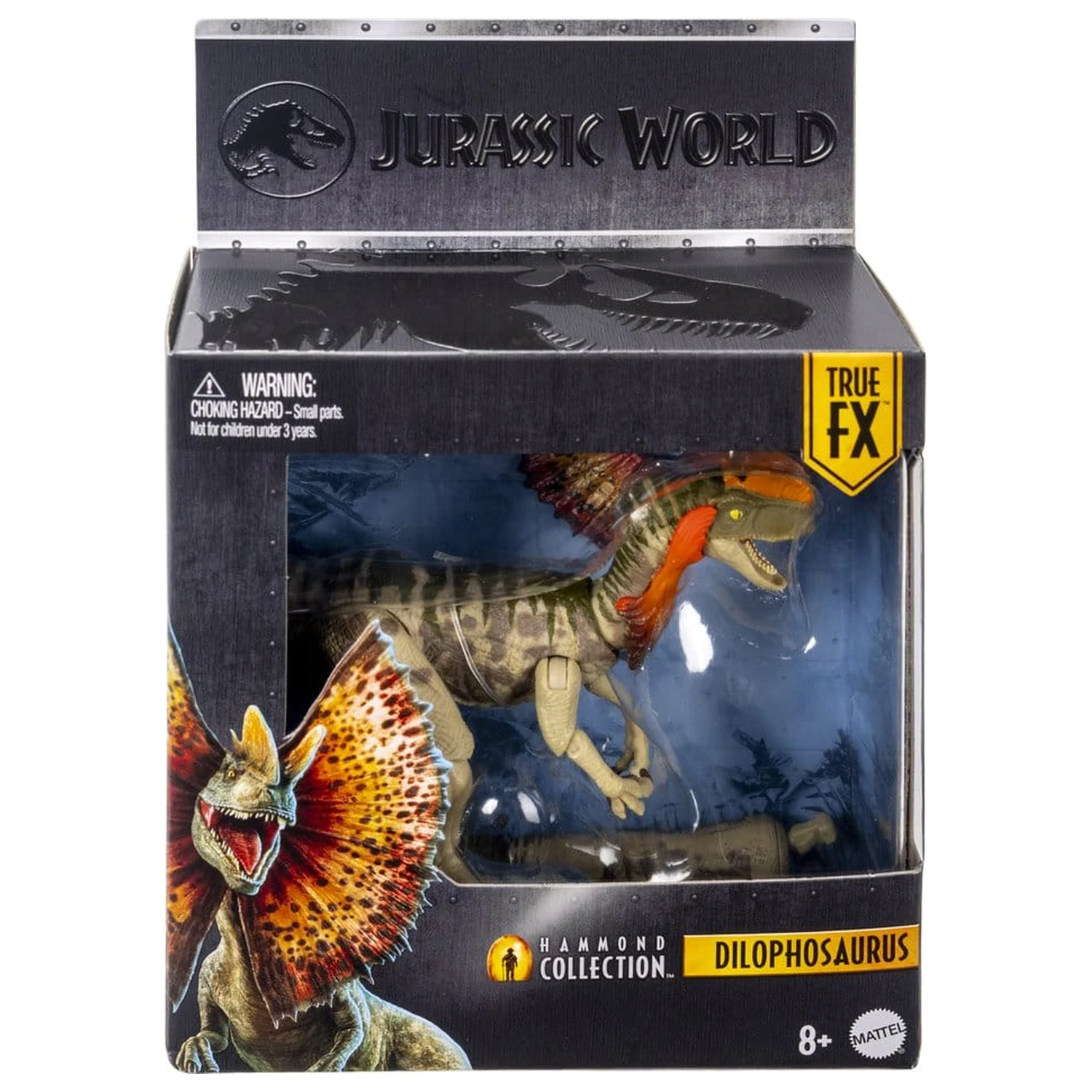 Jurassic World Rebirth Hammond Collection Action Figure Dilophosaurus product photo