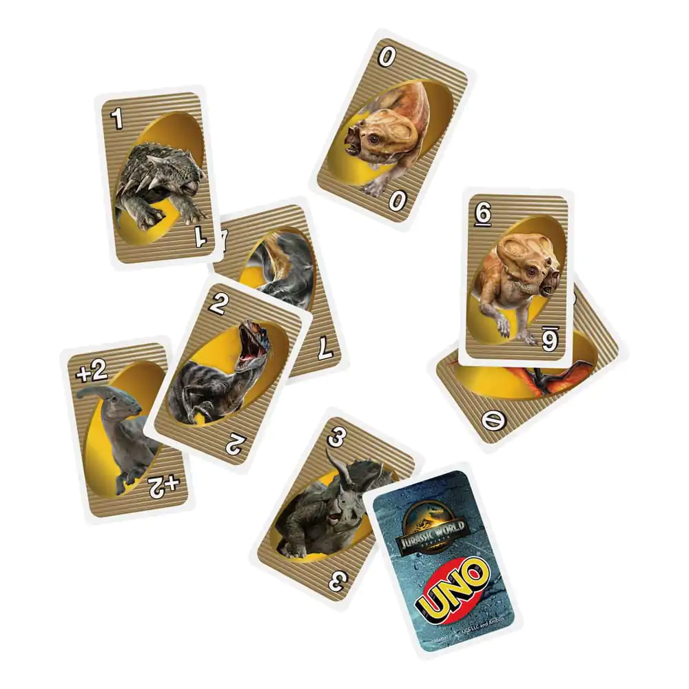 Jurassic World Rebirth UNO Card Game product photo