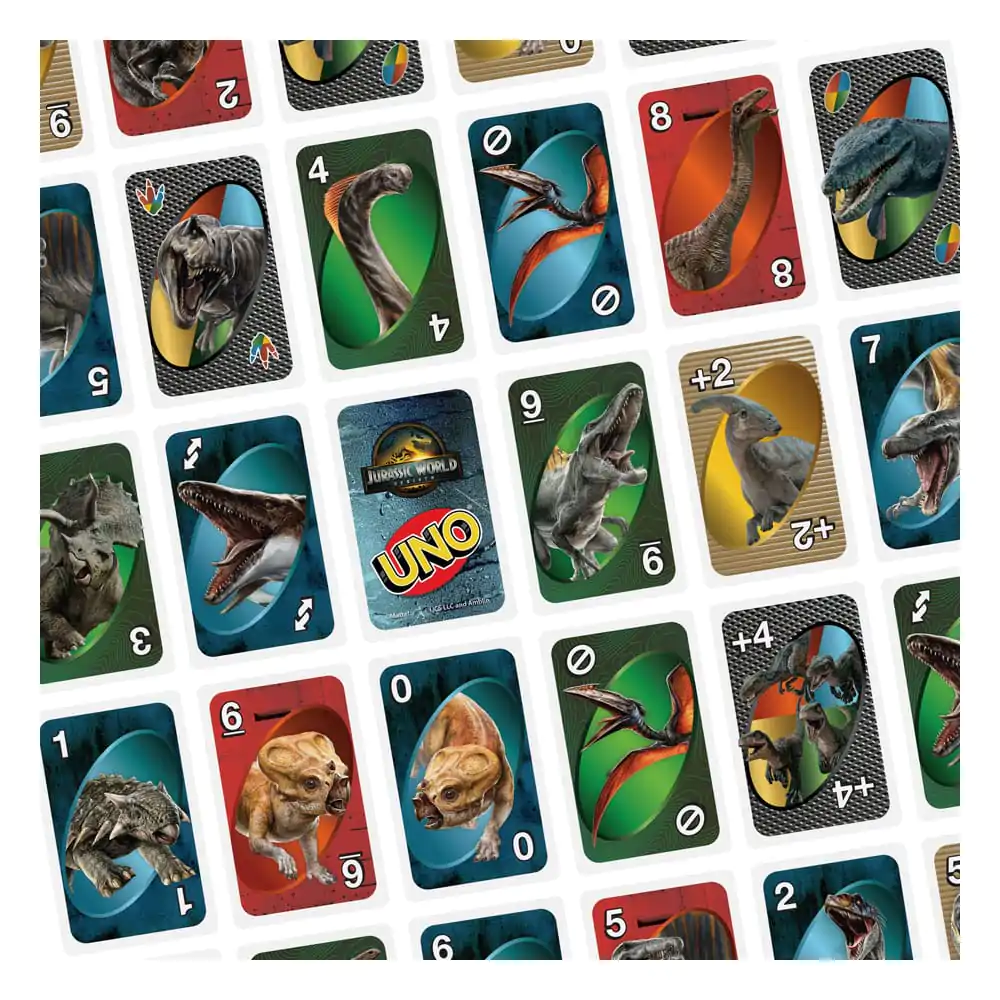 Jurassic World Rebirth UNO Card Game product photo