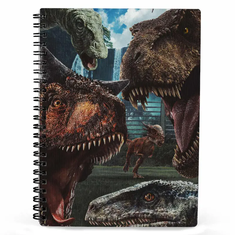 Jurassic World Notebook with 3D-Effect Selfie termékfotó