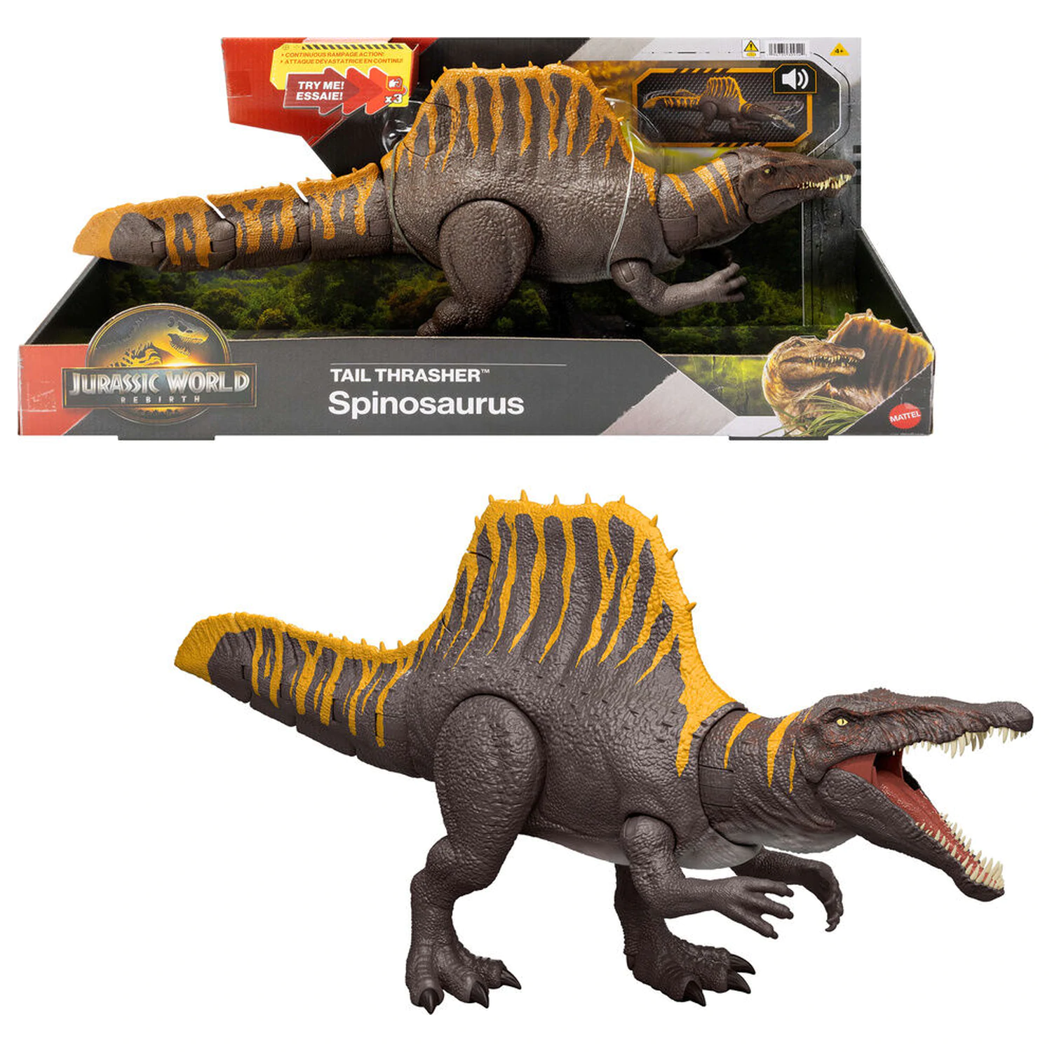 Jurassic World Spinosaurus figura product photo