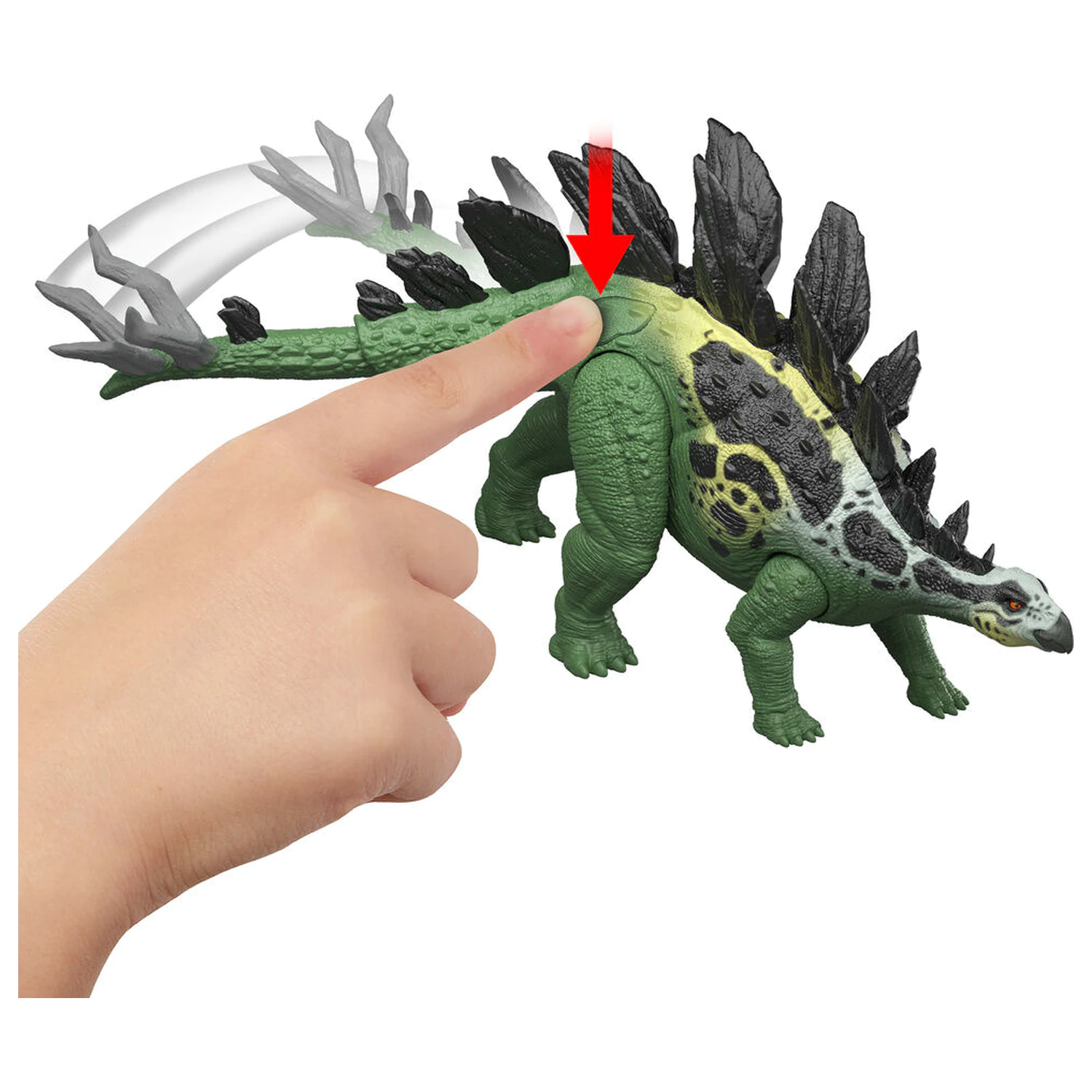 Jurassic World Stegosaurus dinosaur figure product photo
