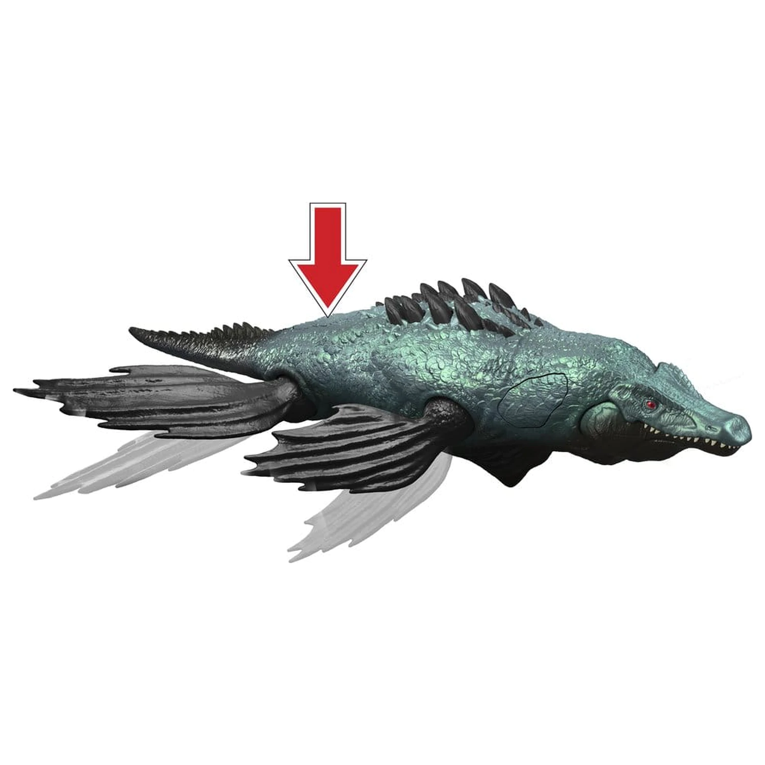 Jurassic World: Survival Action Figure Gigantic Thrashers Liopleurodon 30 cm product photo