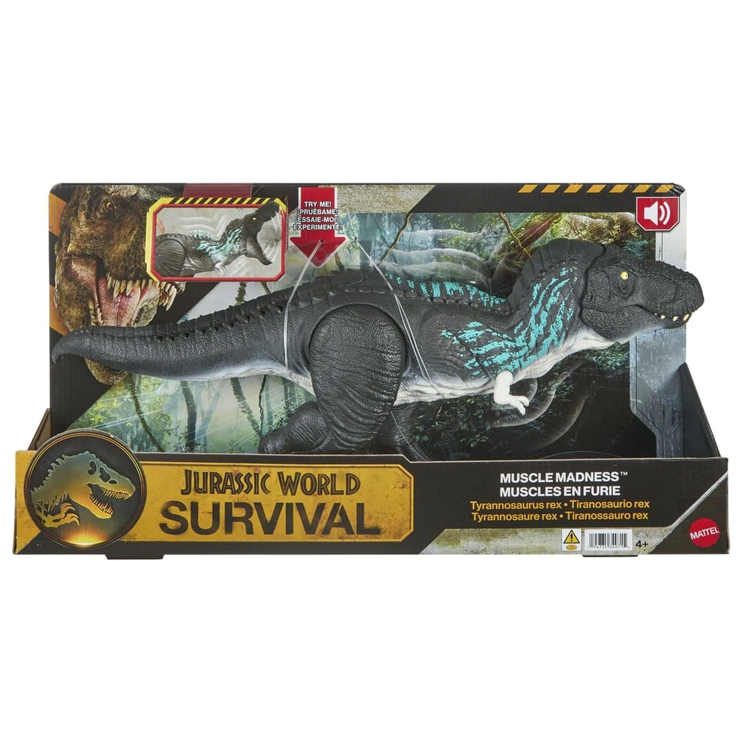 Jurassic World: Survival Action Figure Muscle Madness Tyrannosaurus Rex 56 cm product photo