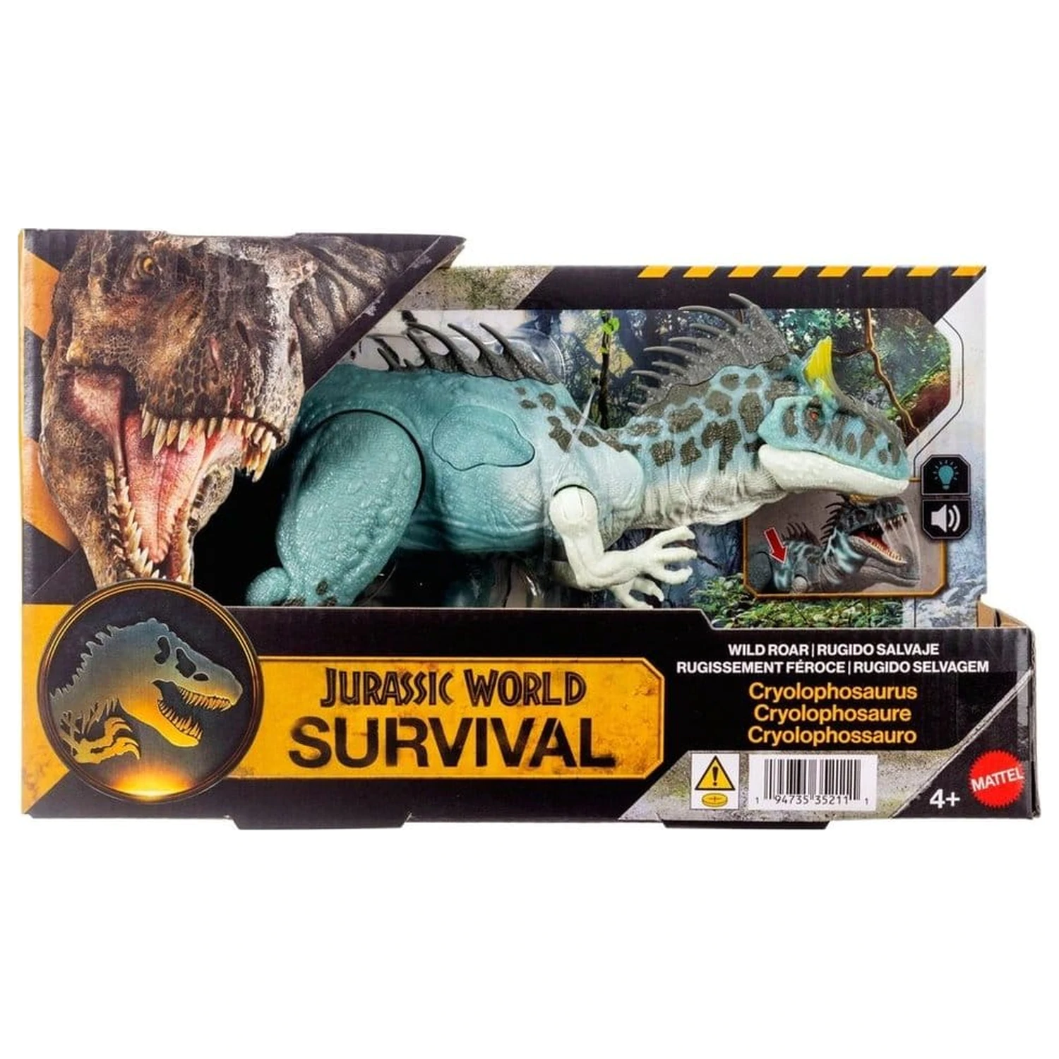 Jurassic World: Survival Action Figure Wild Roar Cryolophosaurus 37 cm product photo