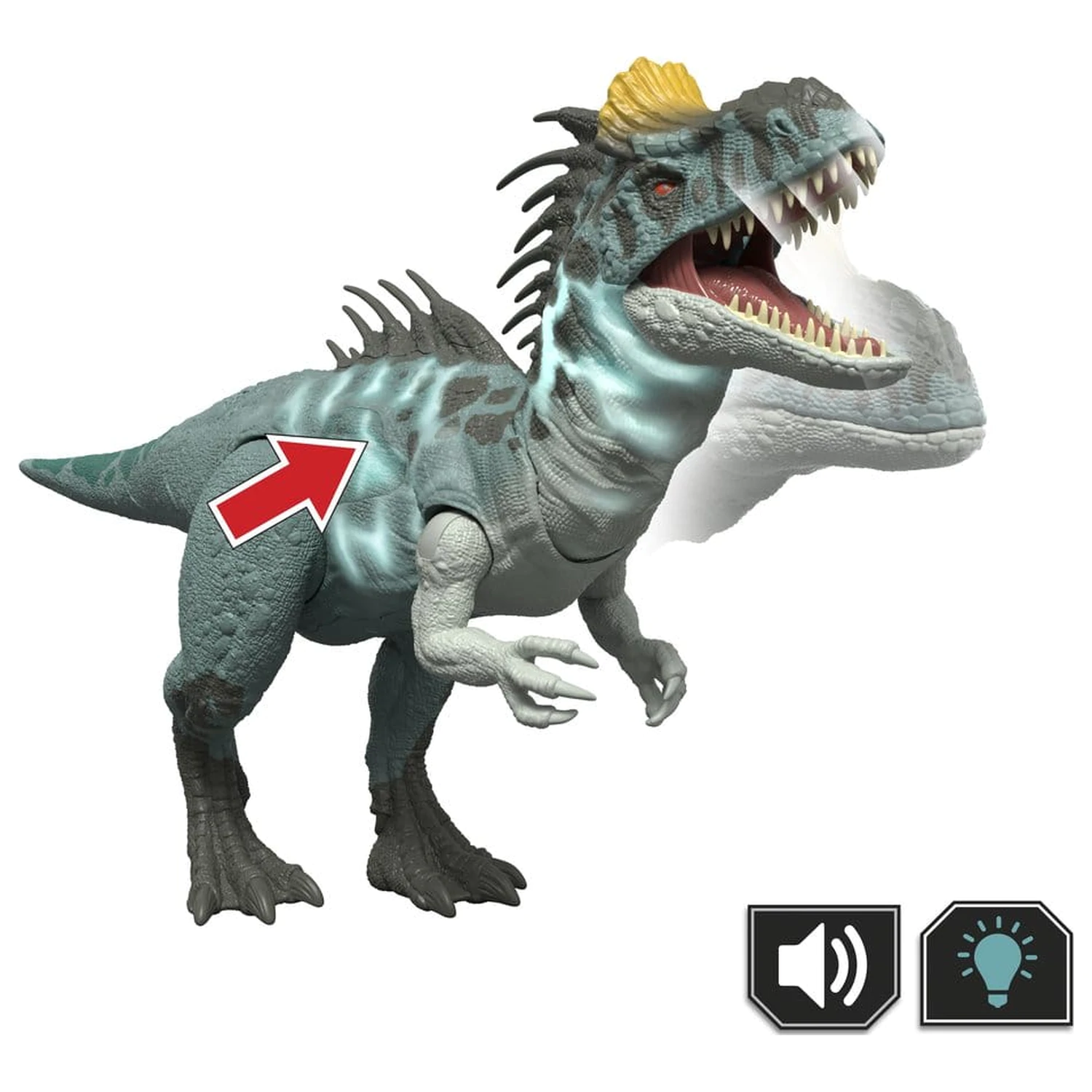Jurassic World: Survival Action Figure Wild Roar Cryolophosaurus 37 cm product photo