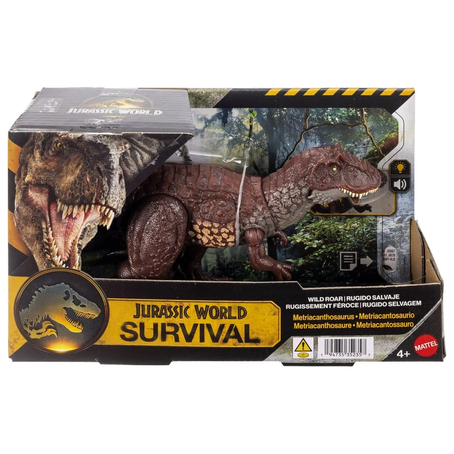 Jurassic World: Survival Action Figure Wild Roar Metriacanthosaurus 31 cm product photo