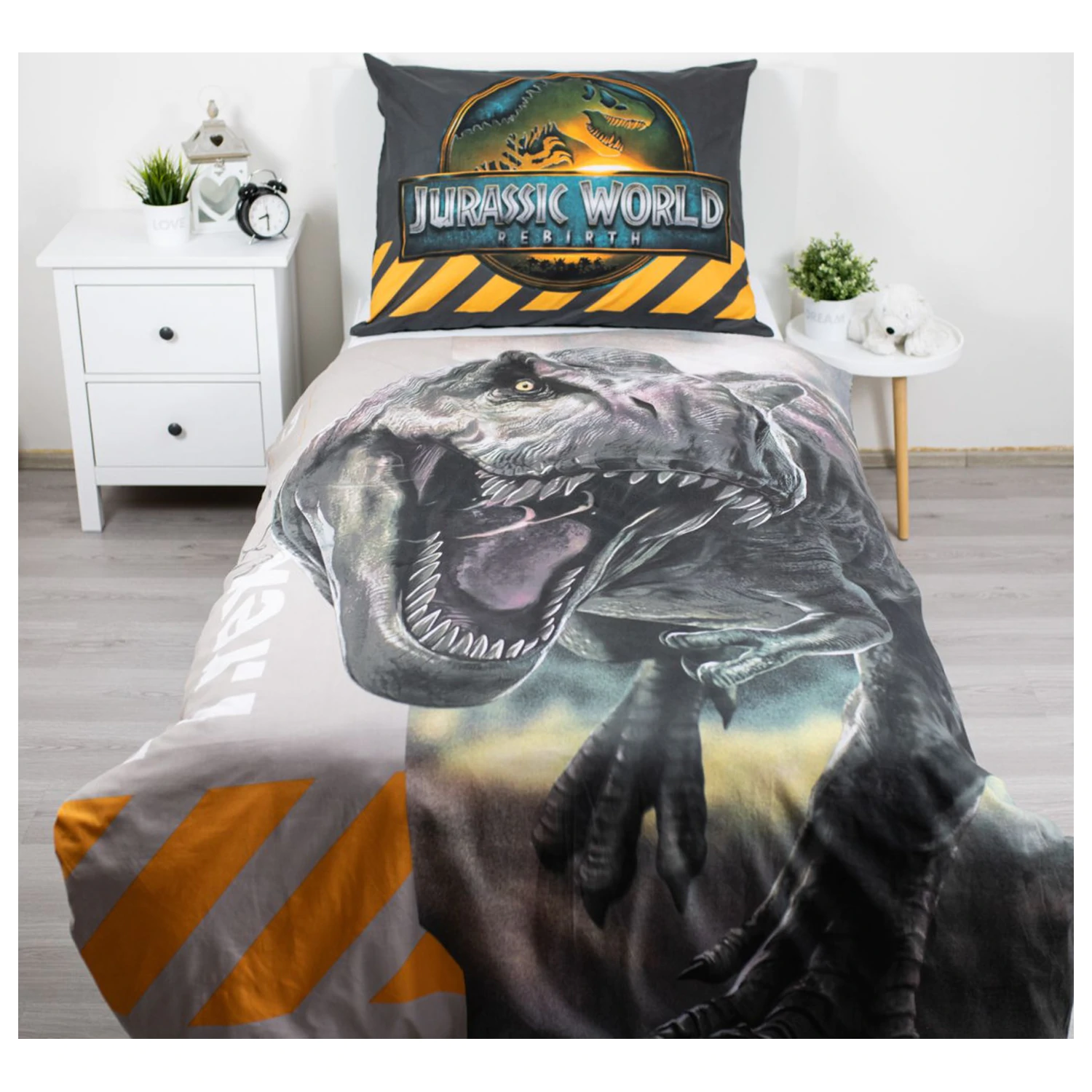 Jurassic World T-Rex Duvet Cover product photo
