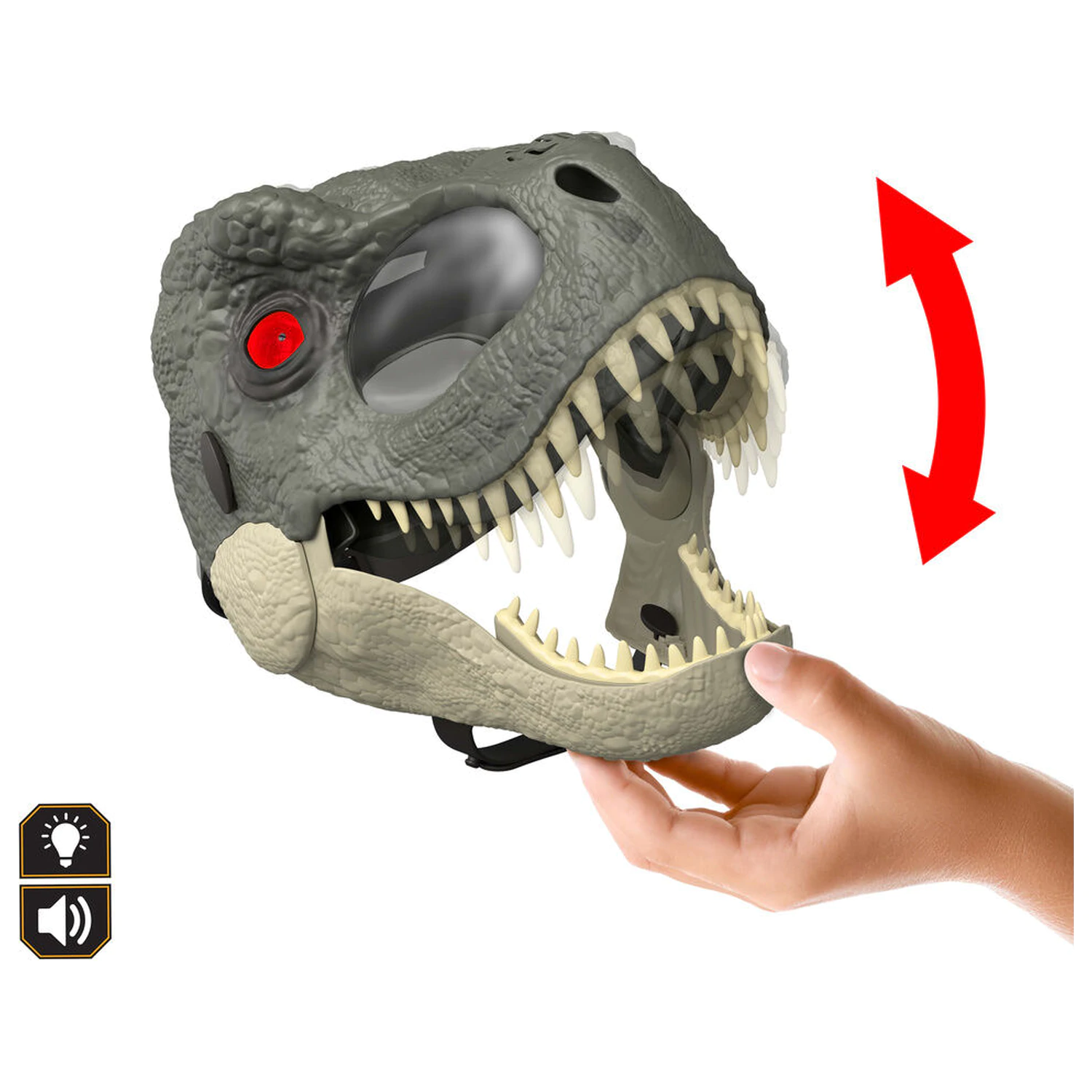 Jurassic World T-Rex Dinosaur Deluxe mask product photo