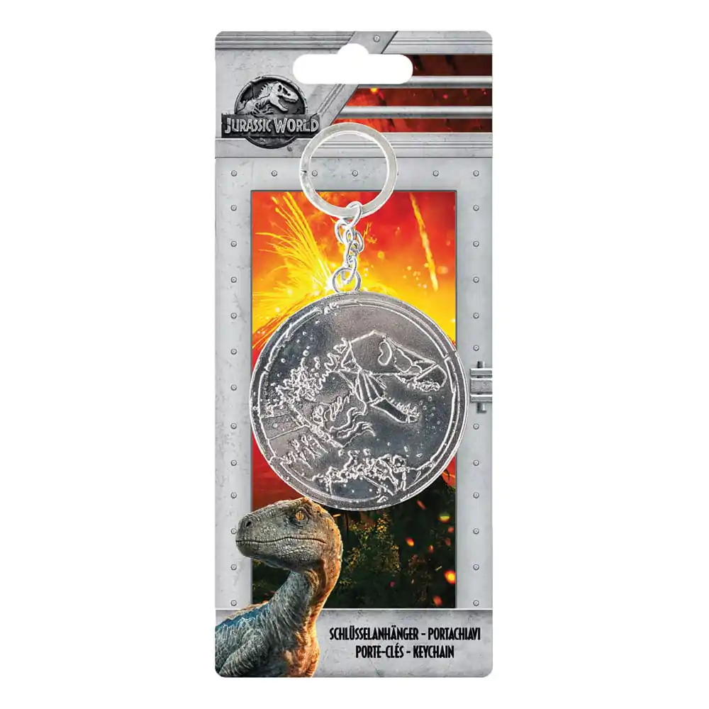 Jurassic World Metal Keychain T-Rex product photo