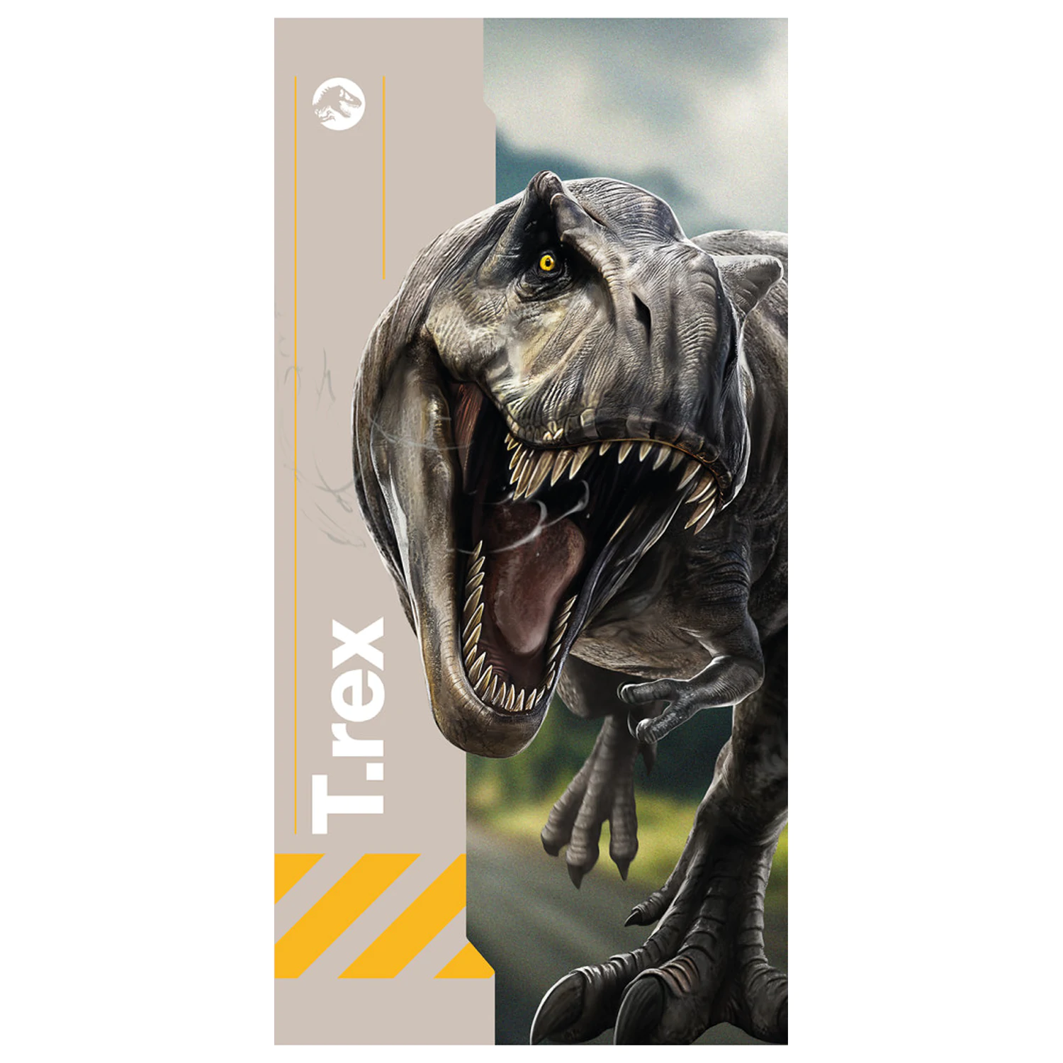 Jurassic World T-Rex towel 70x140cm product photo