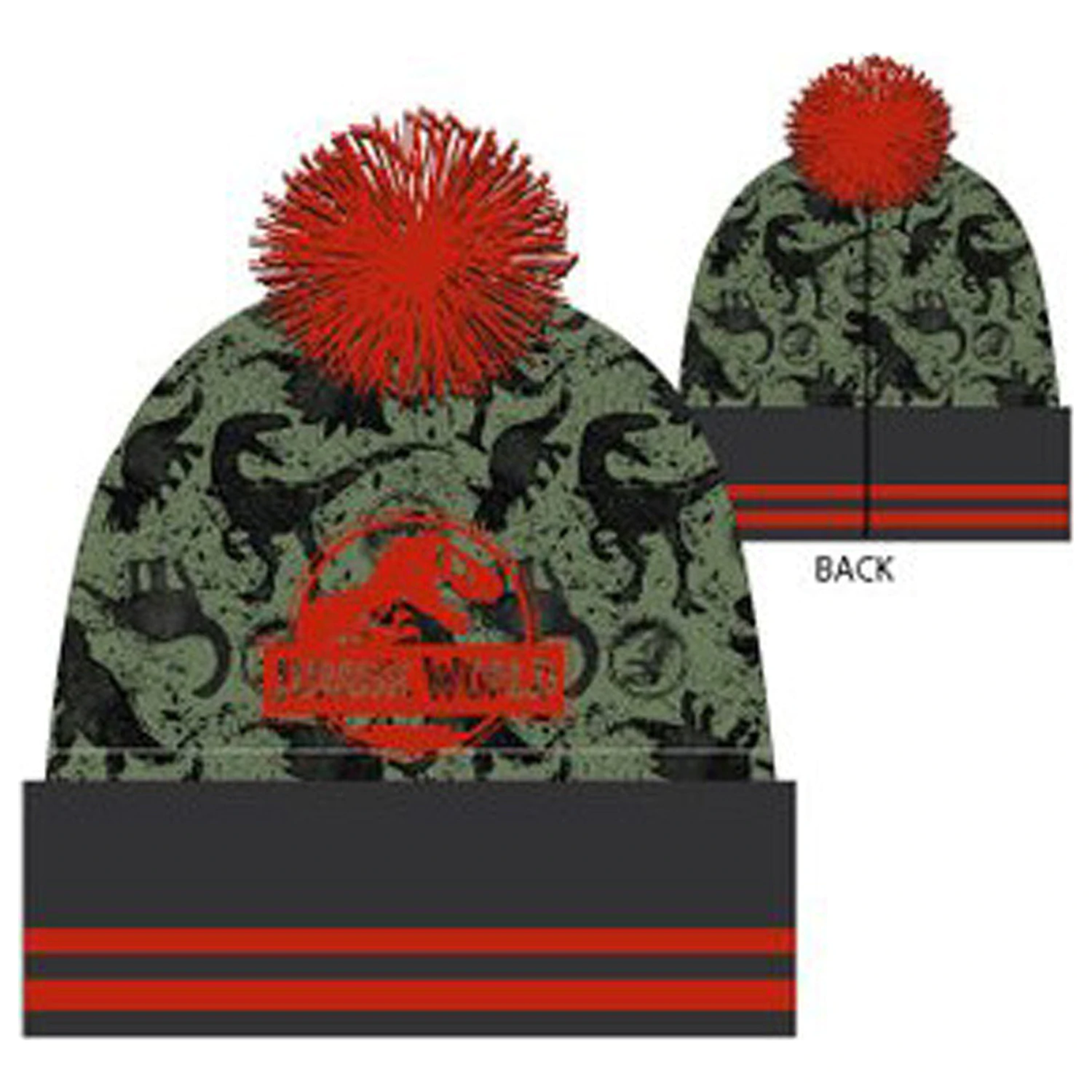 Jurassic World Territory Green Kids Cap 54 cm product photo