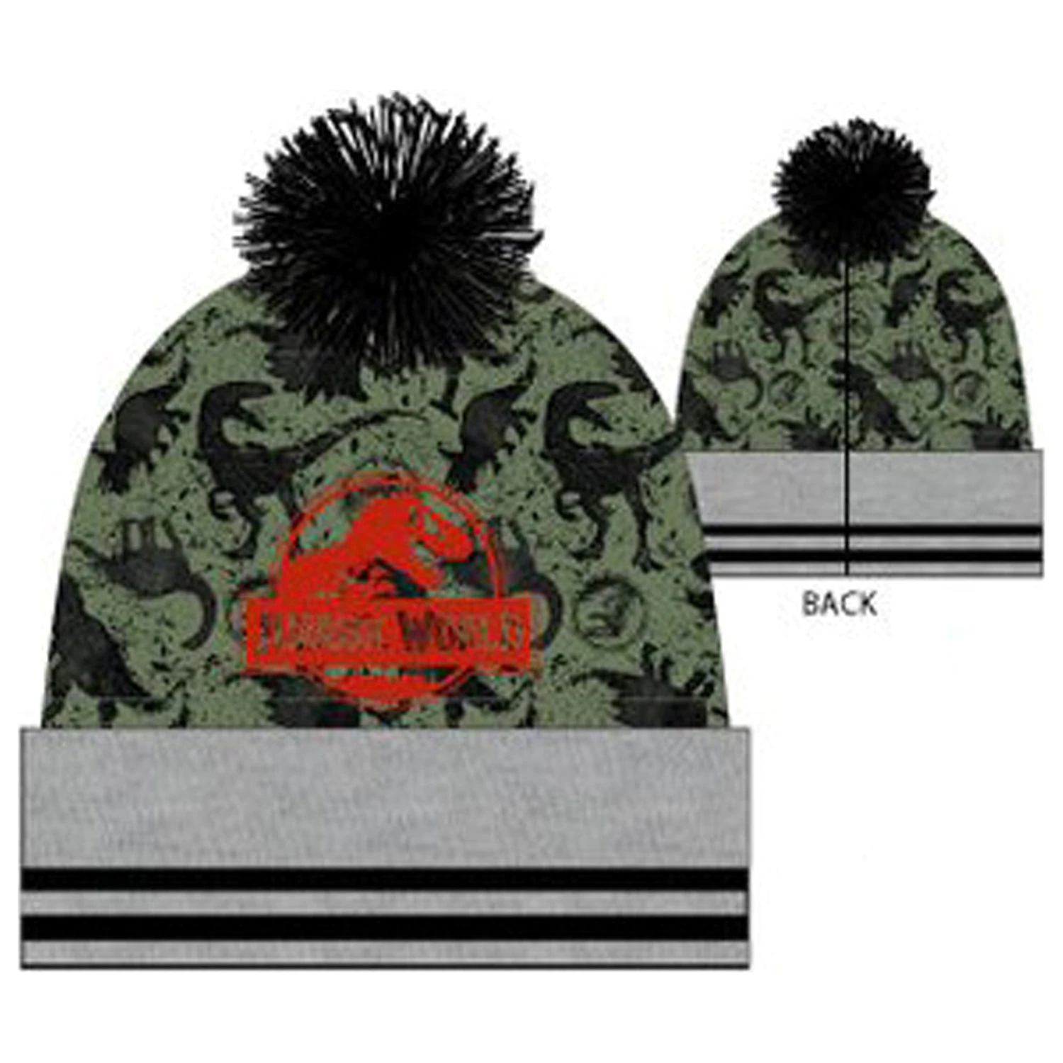 Jurassic World Territory Grey kids cap 52 cm product photo