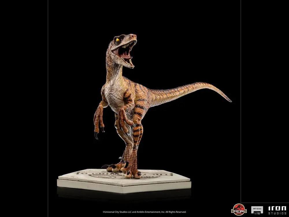 Jurassic World The Lost World Art Scale Statue 1/10 Velociraptor 15 cm product photo