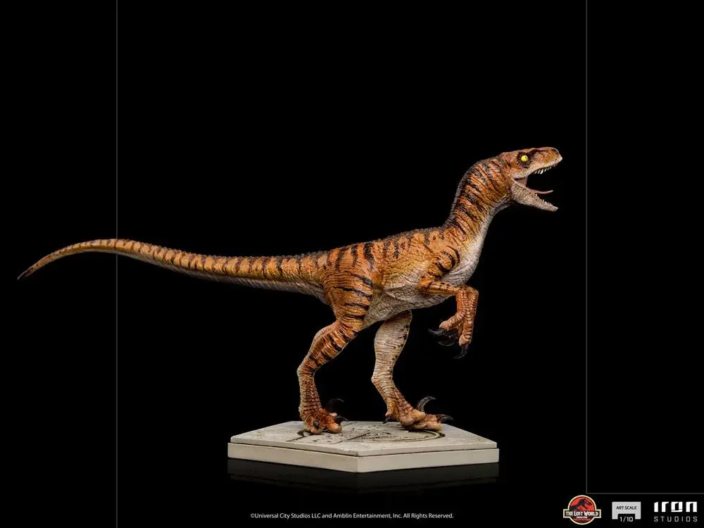 Jurassic World The Lost World Art Scale Statue 1/10 Velociraptor 15 cm product photo
