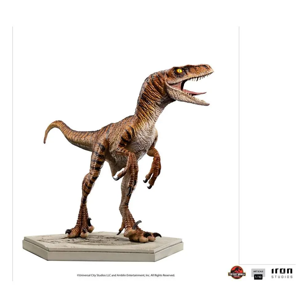 Jurassic World The Lost World Art Scale Statue 1/10 Velociraptor 15 cm product photo