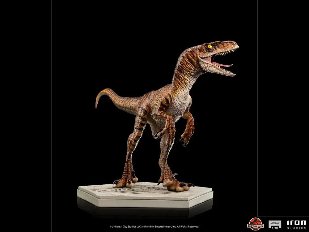 Jurassic World The Lost World Art Scale Statue 1/10 Velociraptor 15 cm product photo