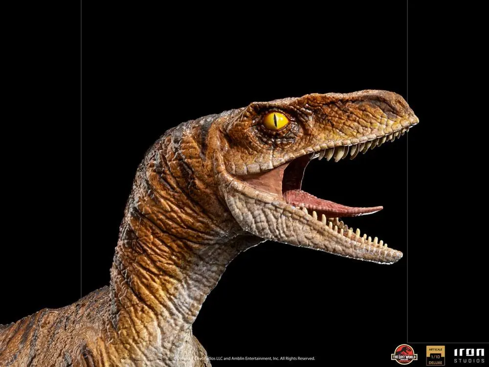 Jurassic World The Lost World Deluxe Art Scale Statue 1/10 Velociraptor 18 cm product photo