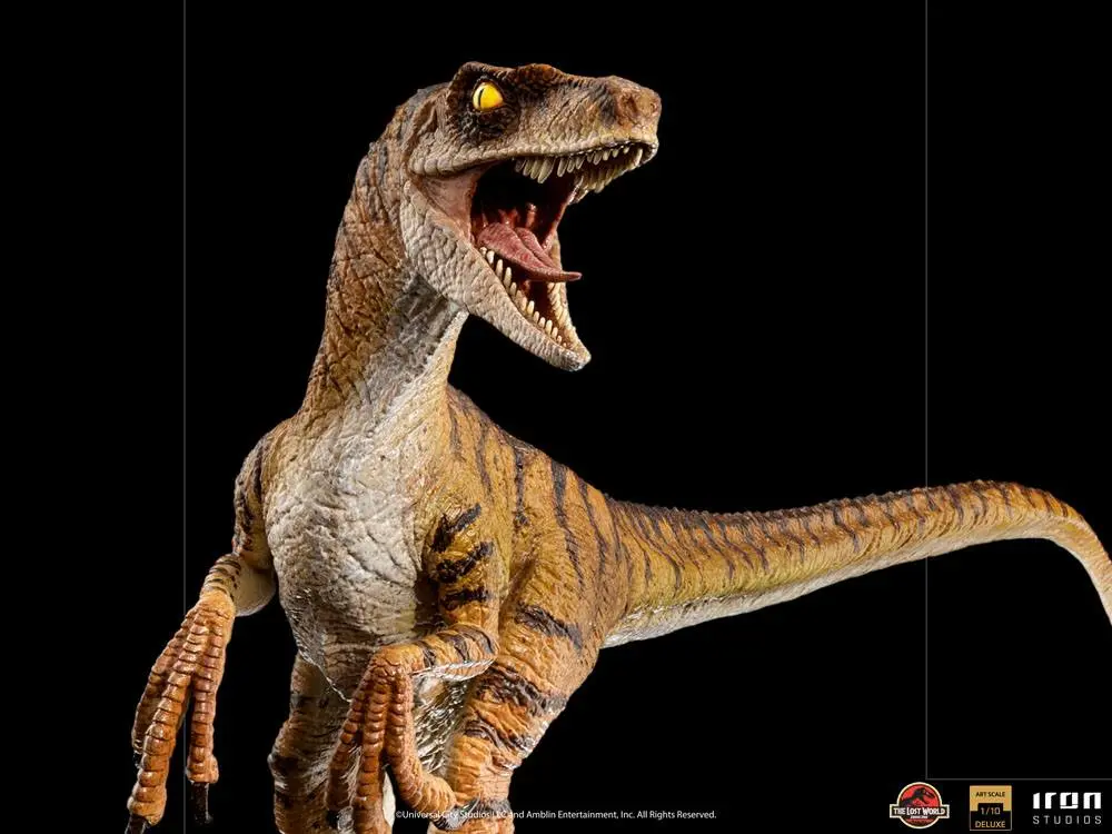 Jurassic World The Lost World Deluxe Art Scale Statue 1/10 Velociraptor 18 cm product photo