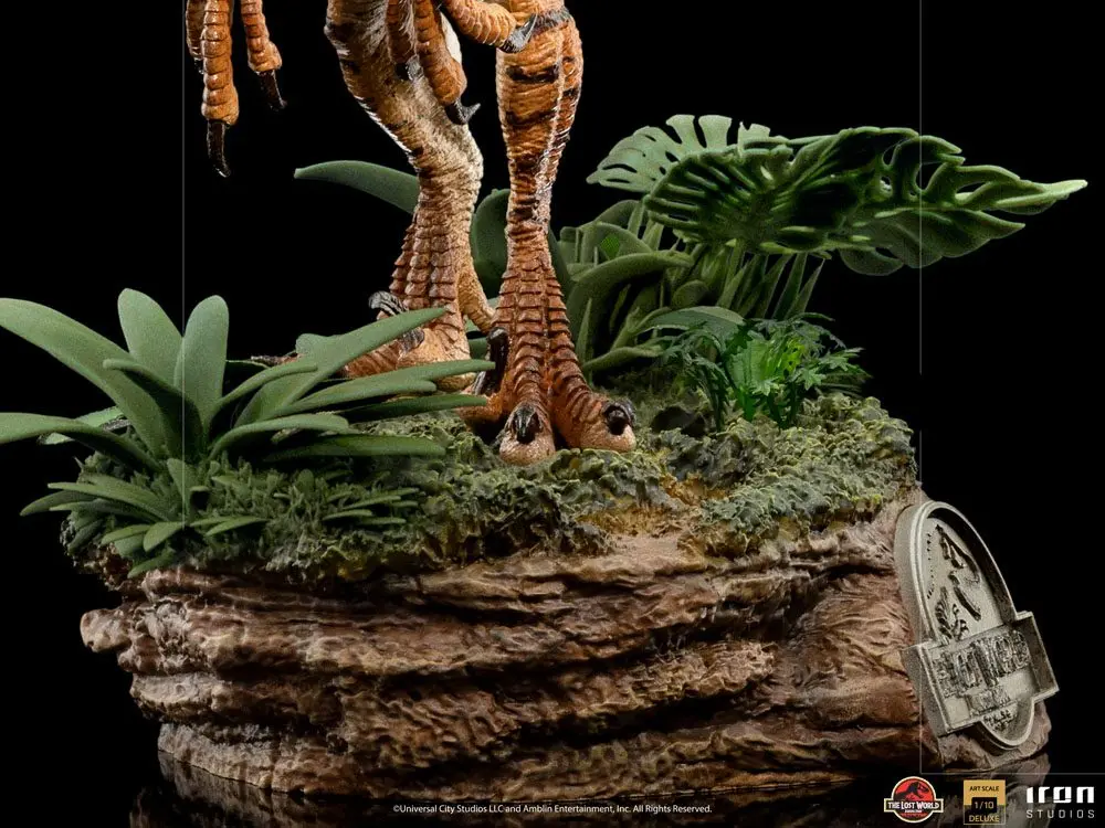 Jurassic World The Lost World Deluxe Art Scale Statue 1/10 Velociraptor 18 cm product photo