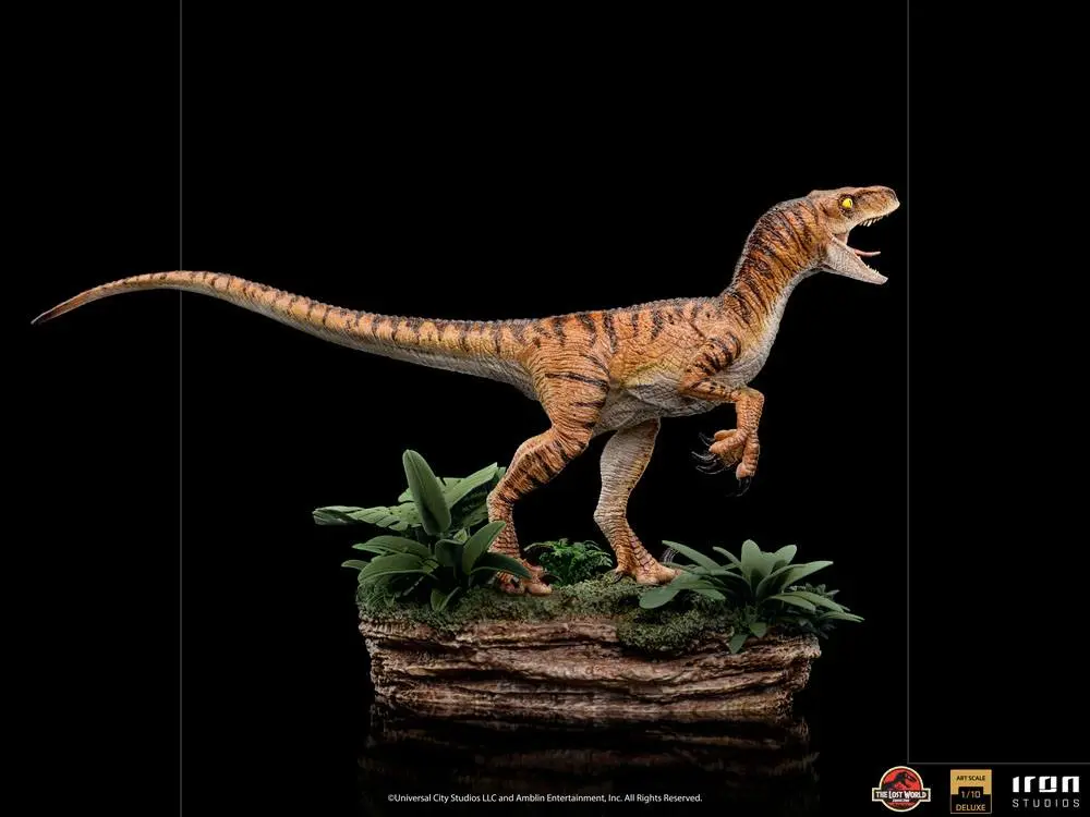 Jurassic World The Lost World Deluxe Art Scale Statue 1/10 Velociraptor 18 cm product photo