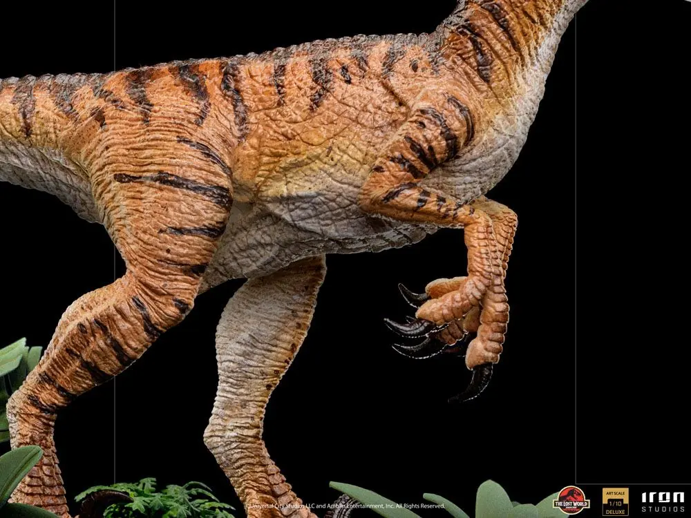 Jurassic World The Lost World Deluxe Art Scale Statue 1/10 Velociraptor 18 cm product photo