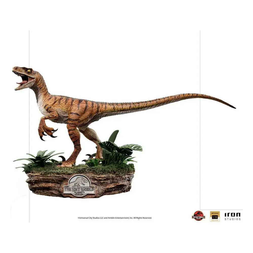 Jurassic World The Lost World Deluxe Art Scale Statue 1/10 Velociraptor 18 cm product photo