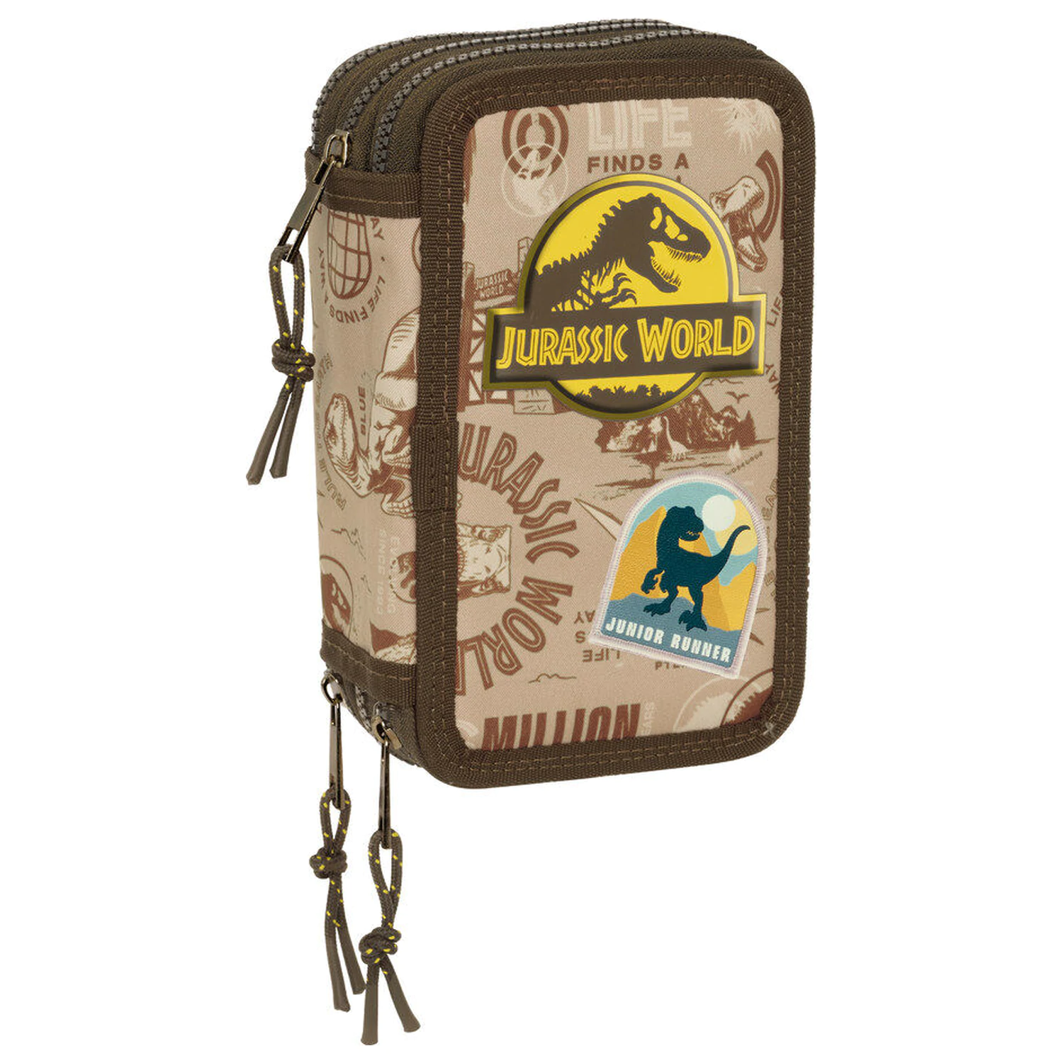Jurassic World triple pencil case 37pcs product photo