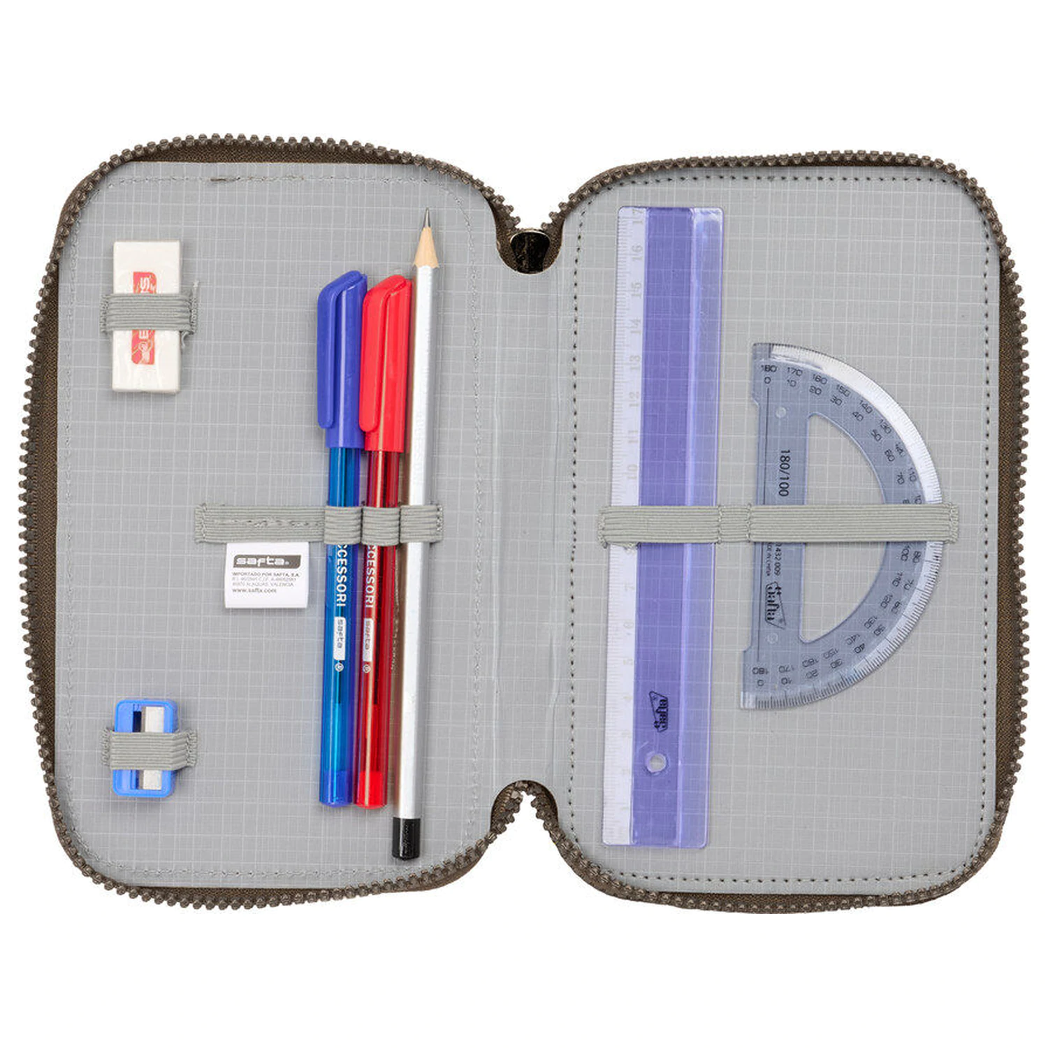 Jurassic World triple pencil case 37pcs product photo