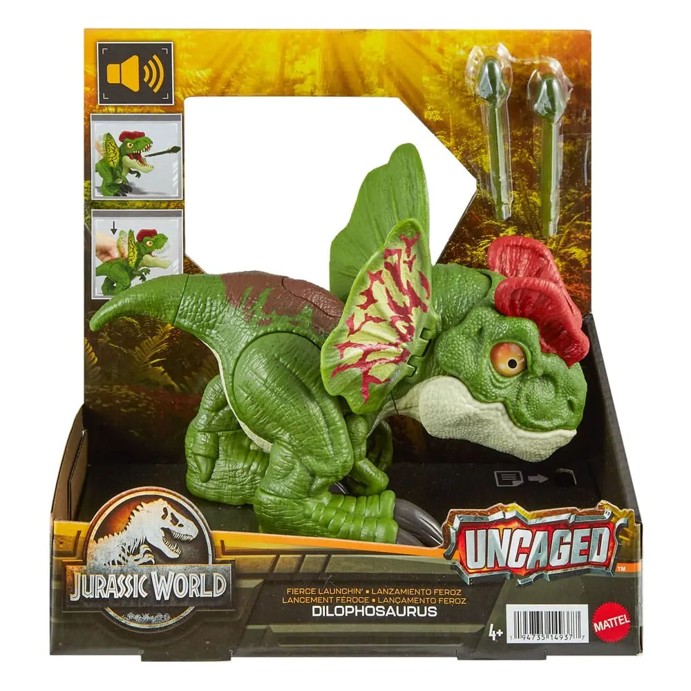 Jurassic World Uncaged Action Figure Fierce Launchin' Dilophosaurus product photo