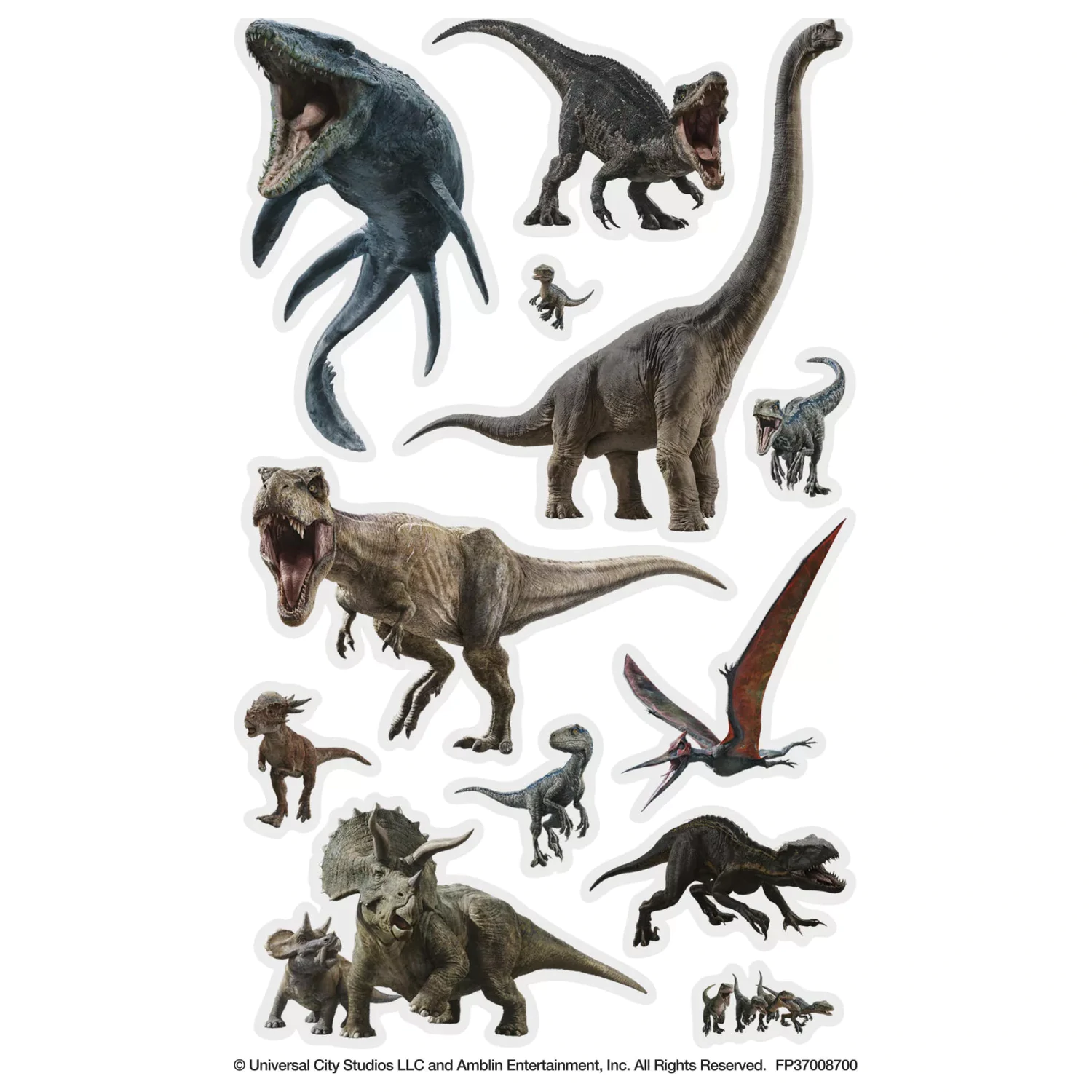 Jurassic World Wild Tattoo 12-piece product photo