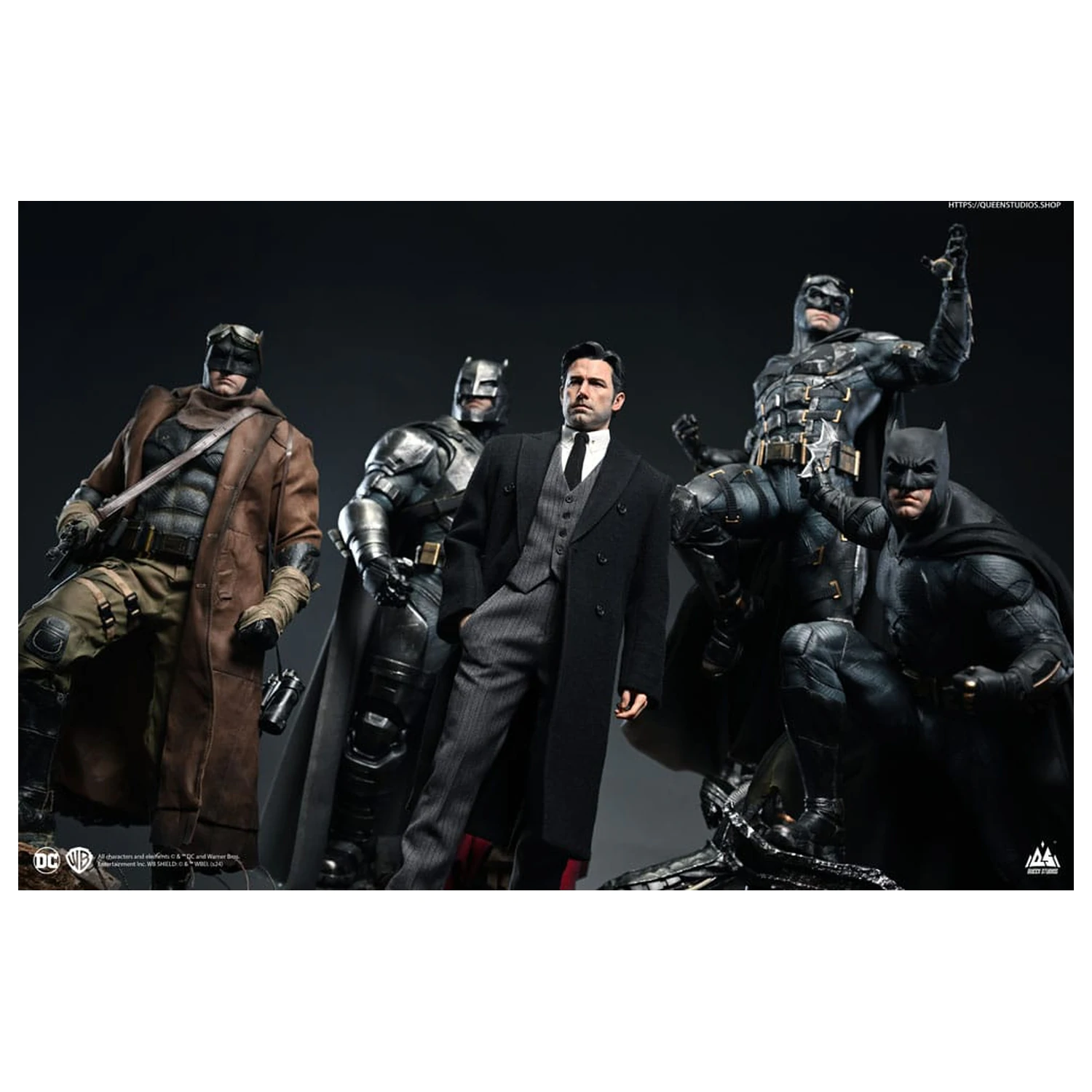 Justice League Statue 1/4 Bruce Wayne (Ben Affleck) 51 cm product photo
