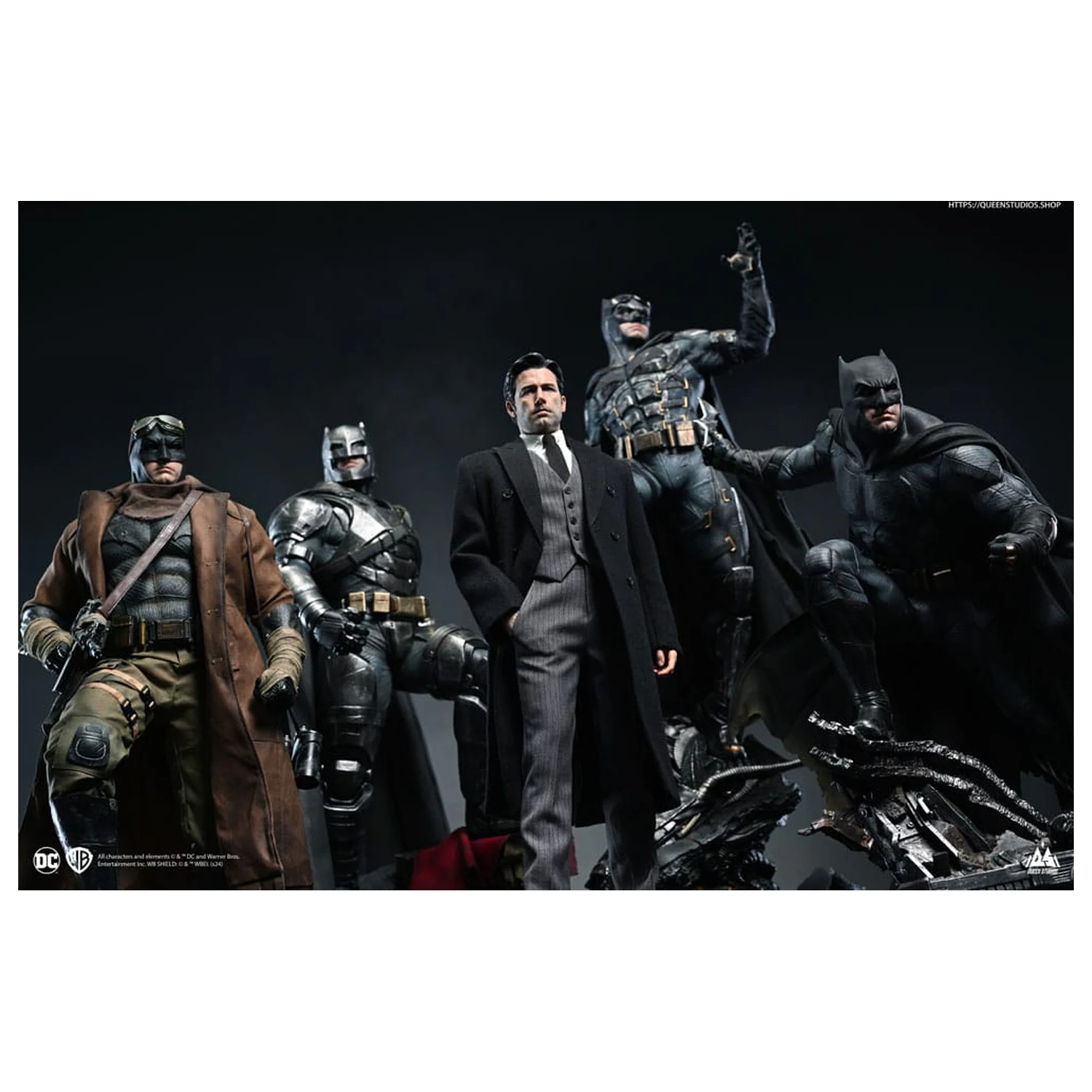 Justice League Statue 1/4 Bruce Wayne (Ben Affleck) 51 cm product photo