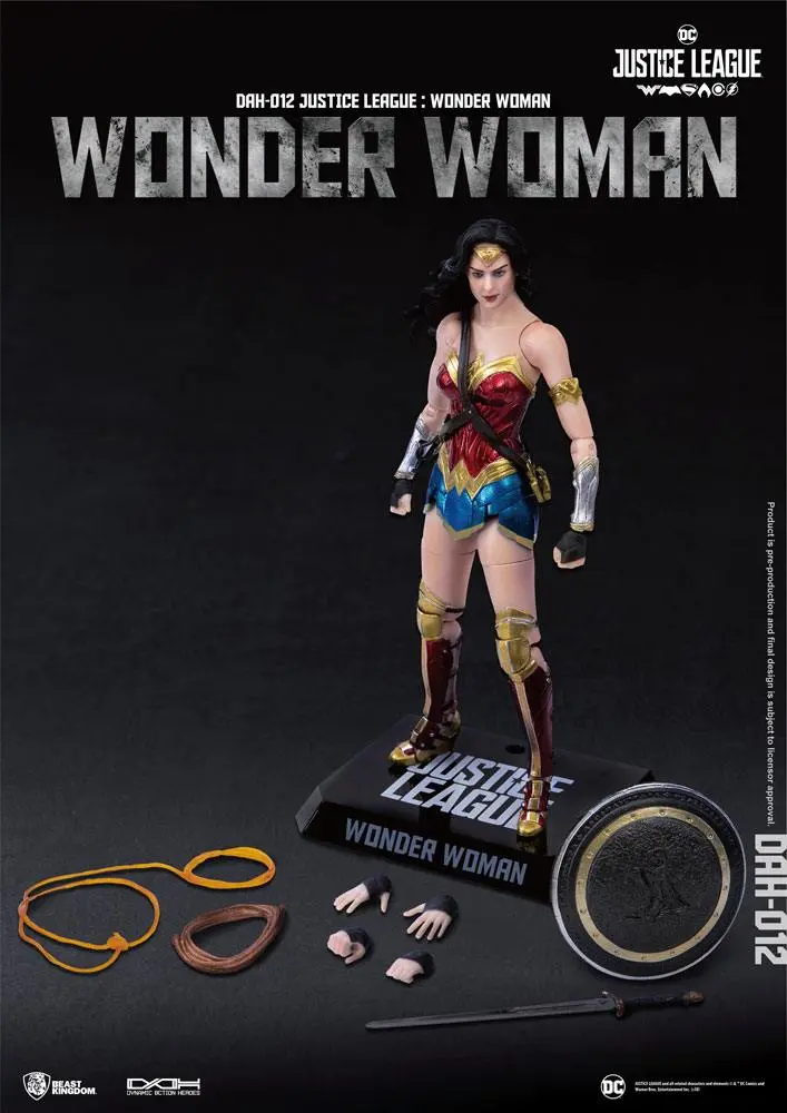 Justice League Dynamic 8ction Heroes Action Figure 1/9 Wonder Woman 19 cm product photo