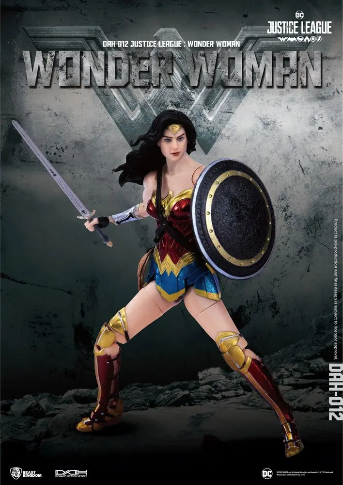 Justice League Dynamic 8ction Heroes Action Figure 1/9 Wonder Woman 19 cm product photo