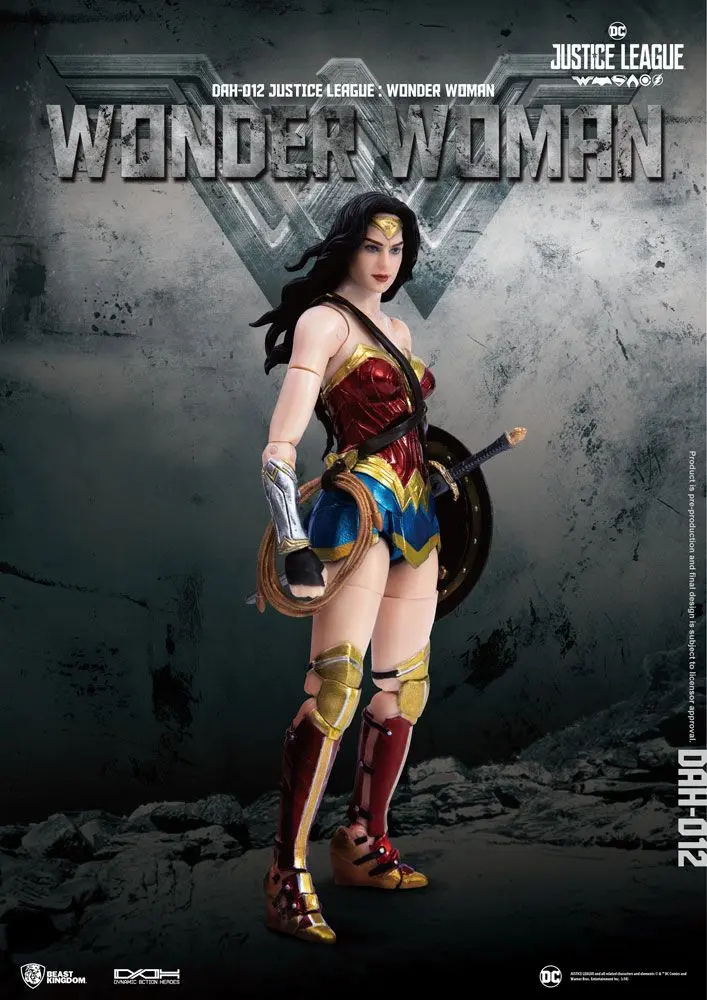 Justice League Dynamic 8ction Heroes Action Figure 1/9 Wonder Woman 19 cm product photo