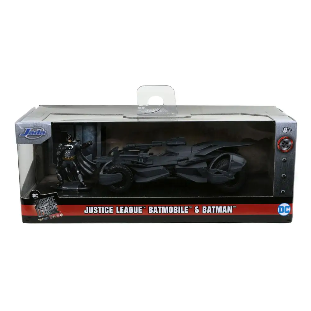 Justice League Hollywood Rides Diecast Model 1/32 Batmobile with Figure termékfotó