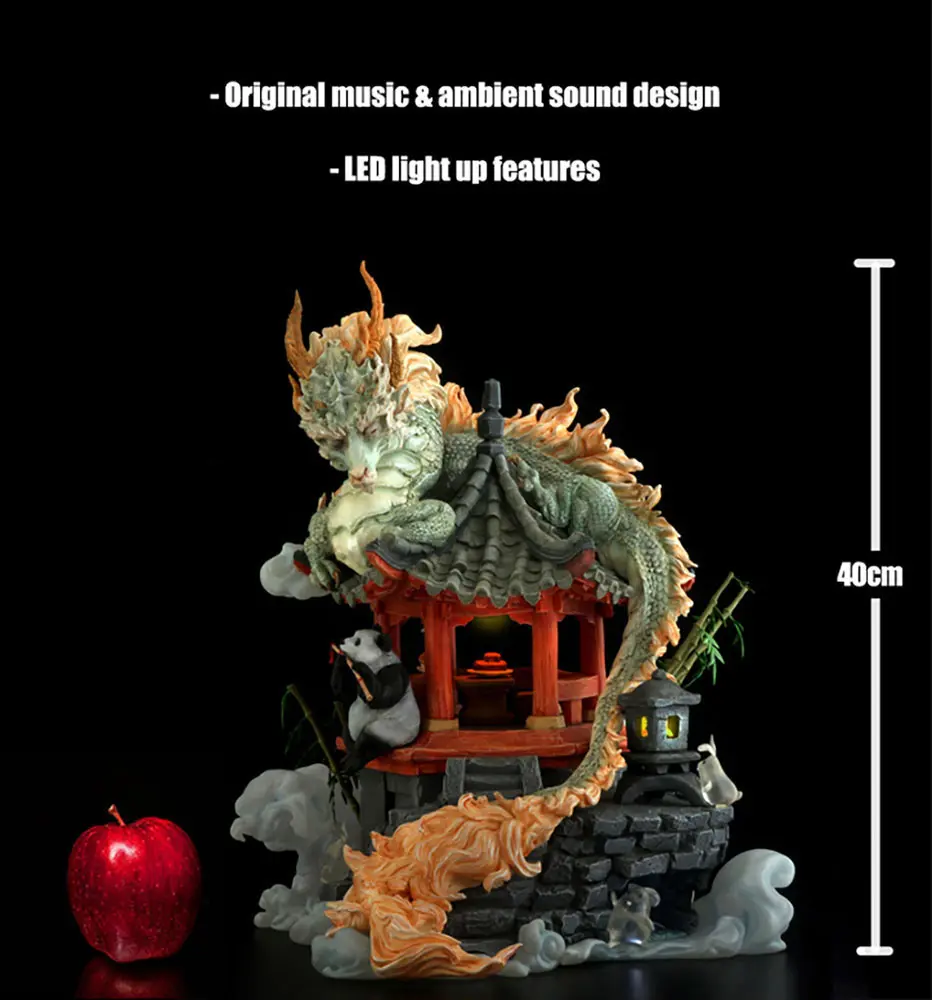 K-Artists Series Diorama Dragon's Lullaby 40 cm product photo