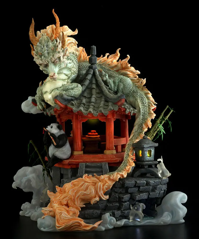 K-Artists Series Diorama Dragon's Lullaby 40 cm product photo
