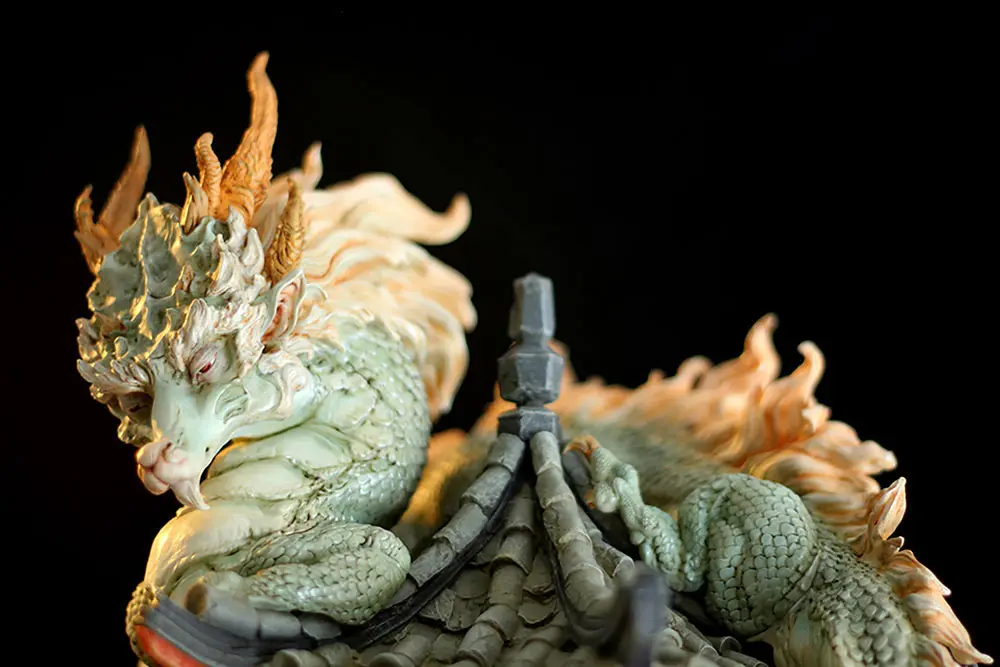 K-Artists Series Diorama Dragon's Lullaby 40 cm product photo